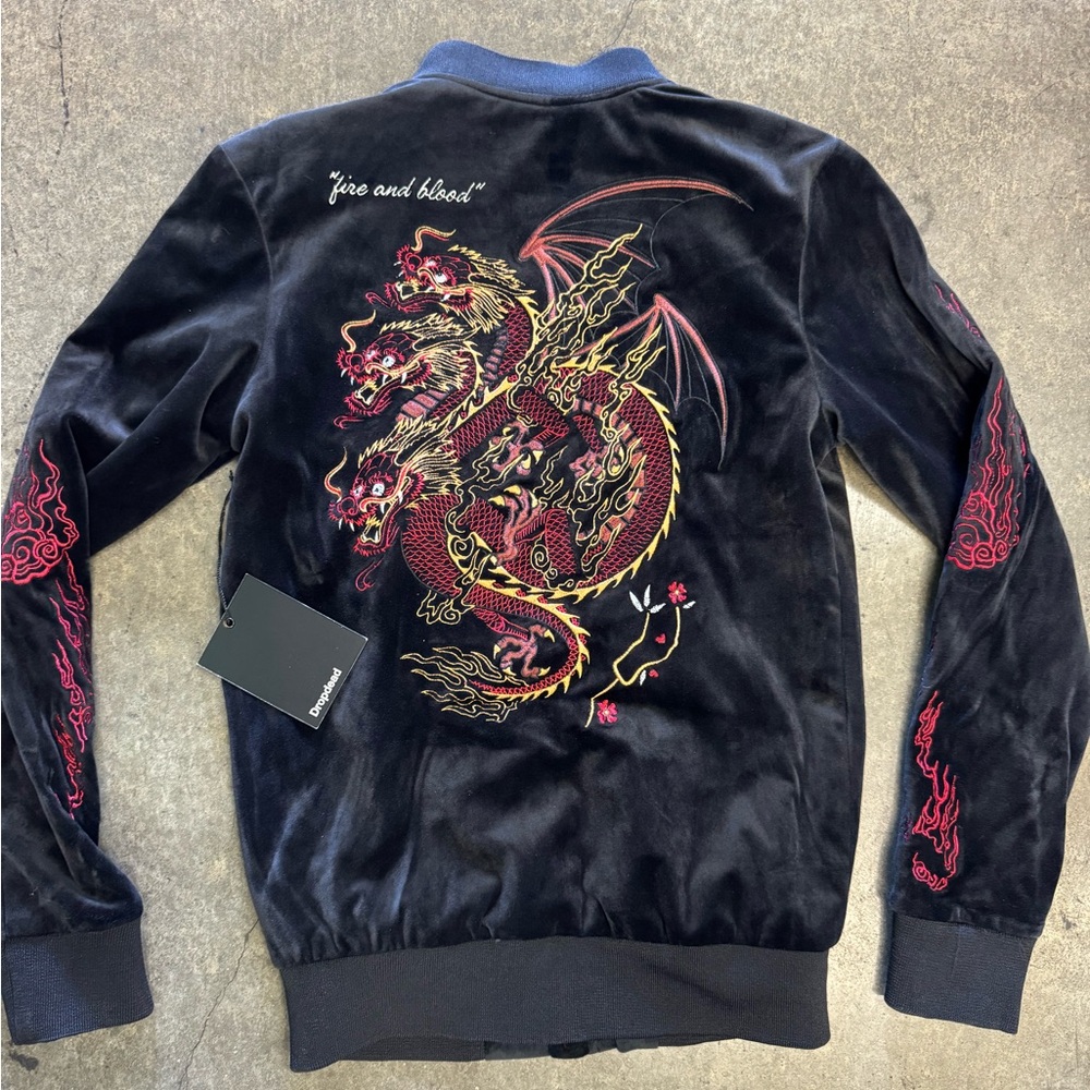 2017 Dropdead X Game of Thrones Velour Jacket